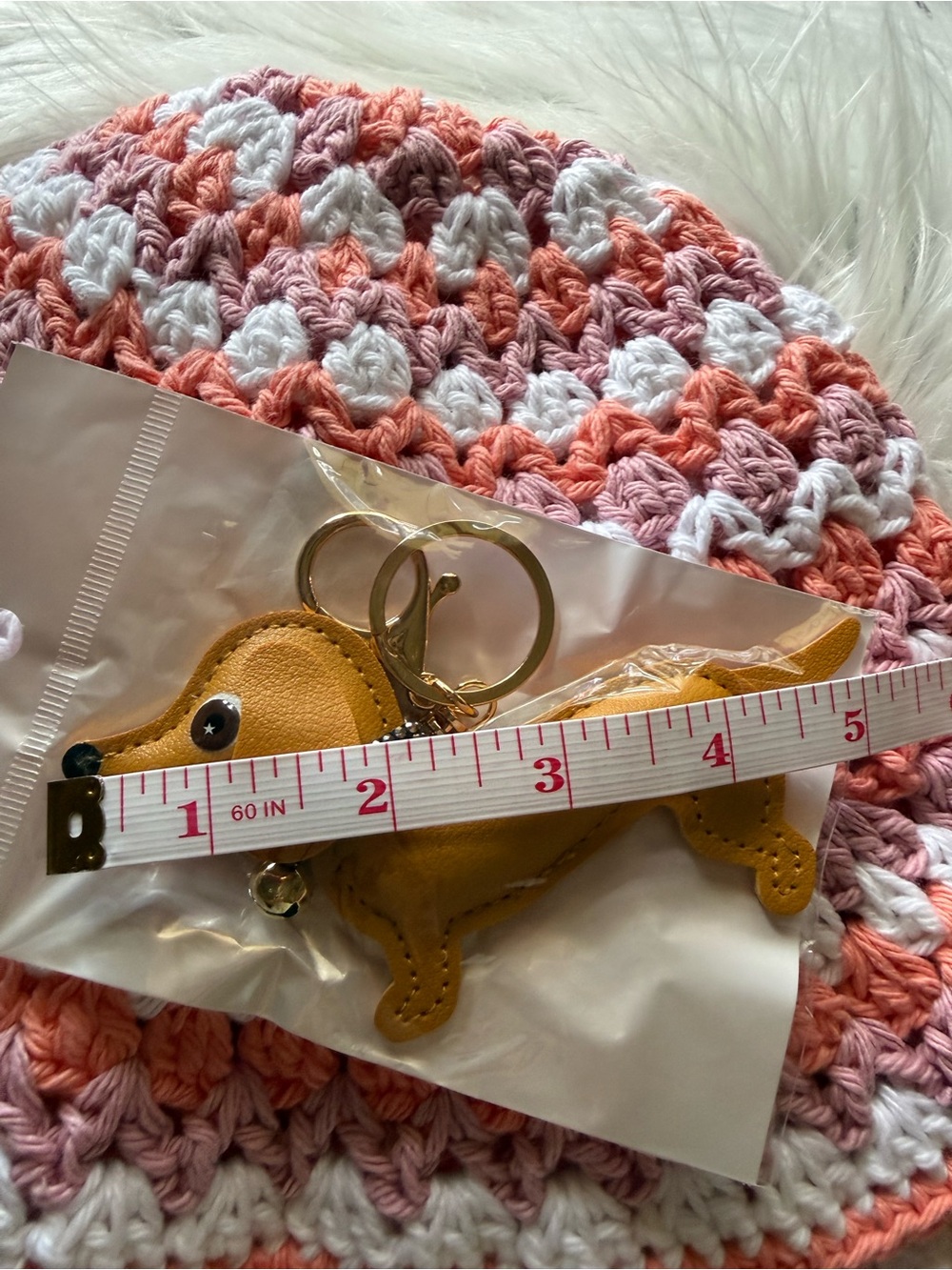 Mustard Yellow Dachshund Dog Keychain
/ bag Charm - Fashion Pet Accessory - Picture 2 of 3